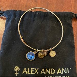 Alex and Ani Bronze Sapphire